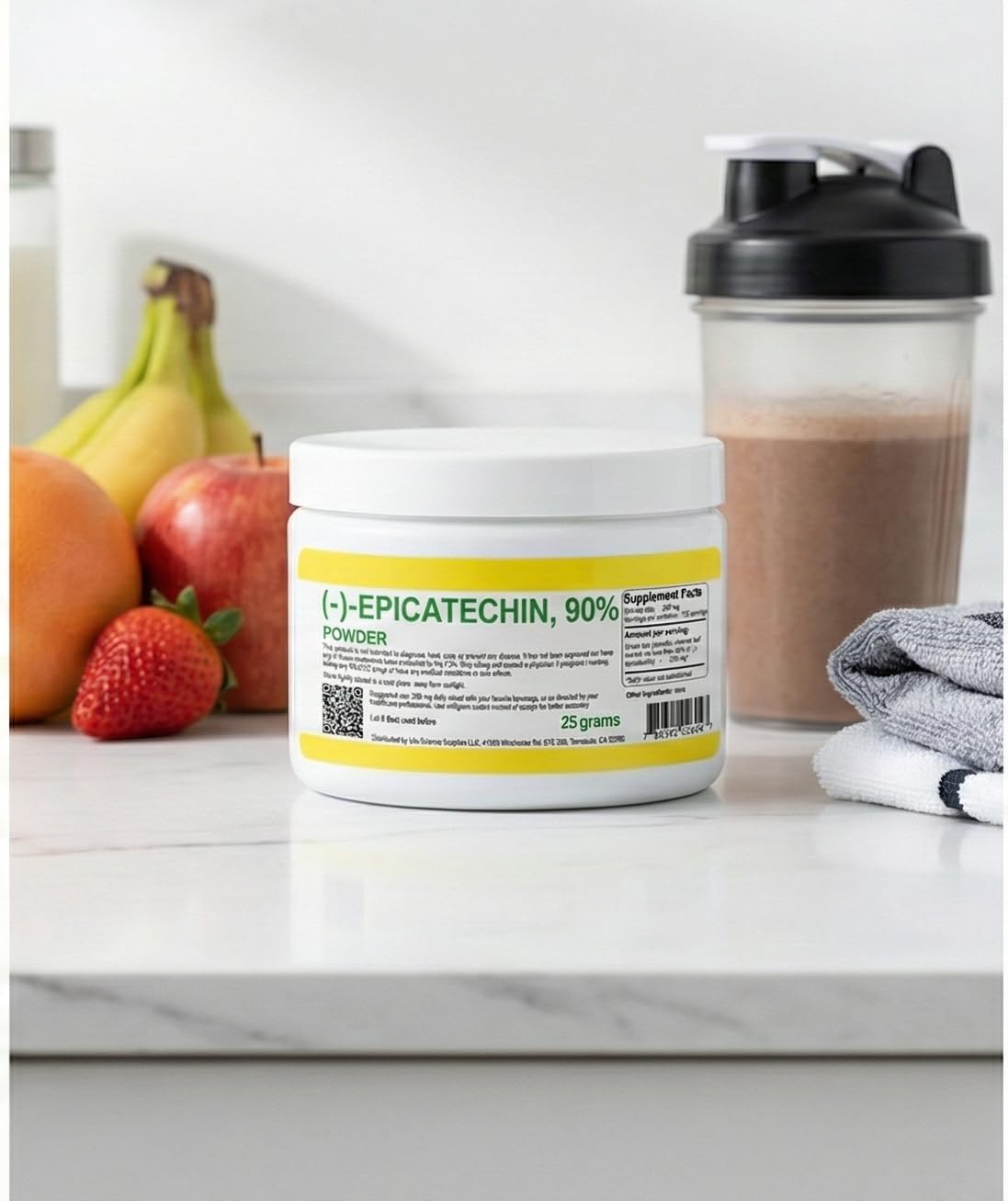Albochemicals Epicatechin 90% Powder, 0.9 oz