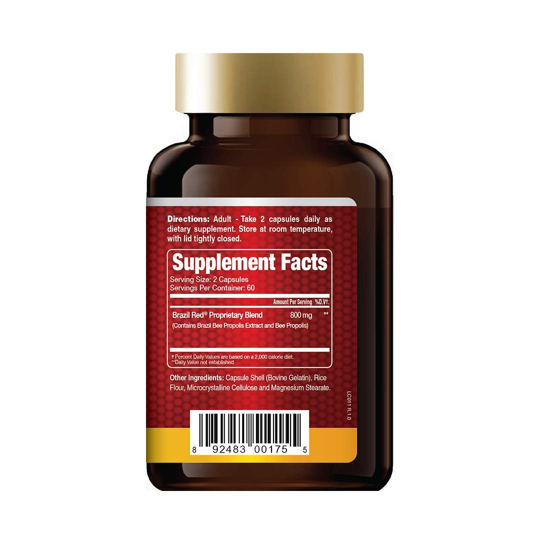 Confidence USA Brazil Red Bee High Concentrate Propolis Softgel 120