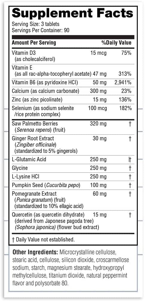 Real Health Prostate for Men 270 Tablets