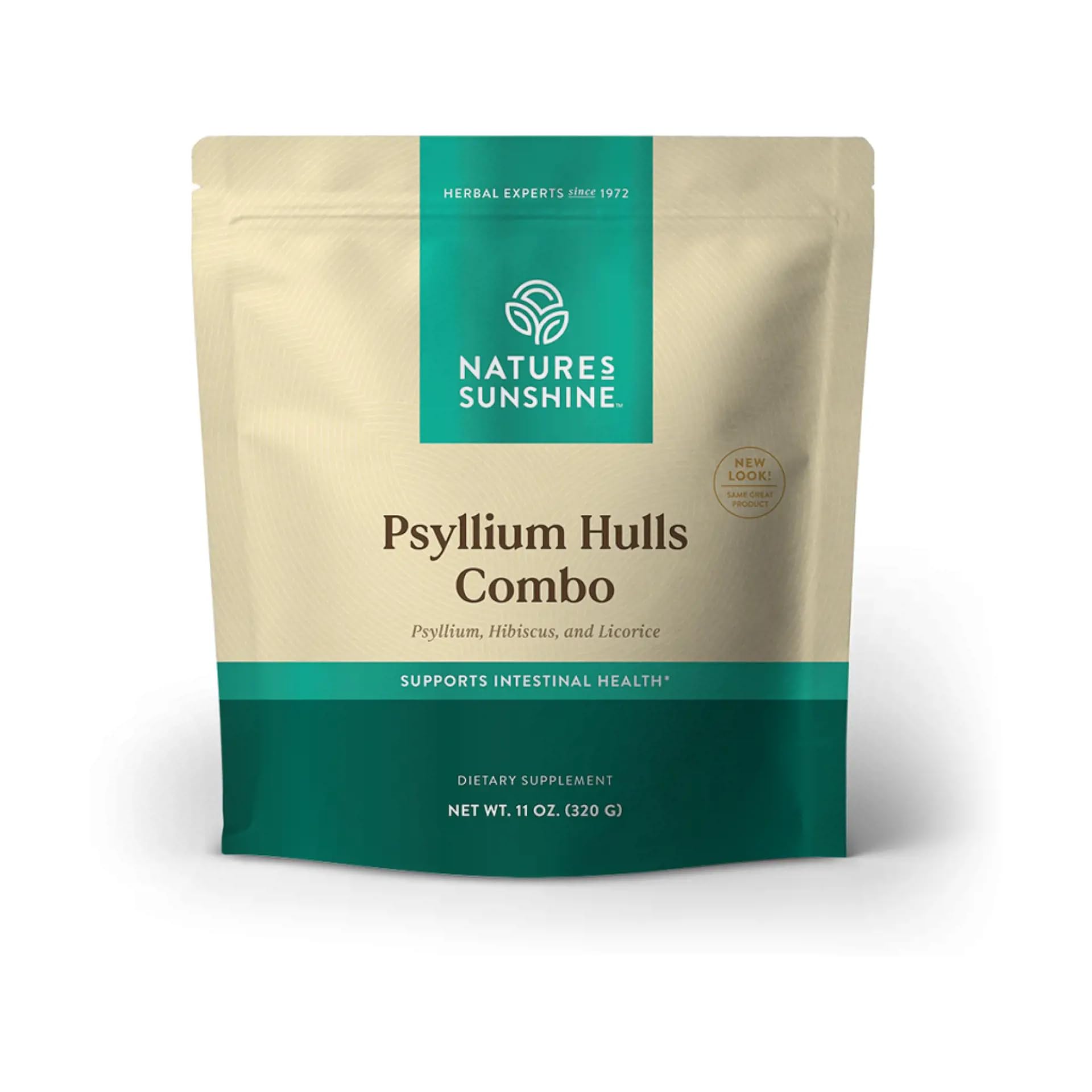 Nature's Sunshine Psyllium Hulls Combination Powder 11 Oz
