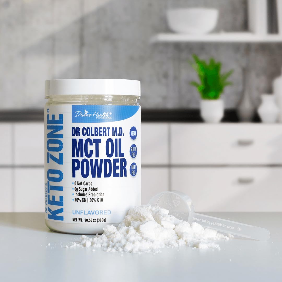 Divine Health Dr. Colbert MCT Oil Powder 10.58 oz