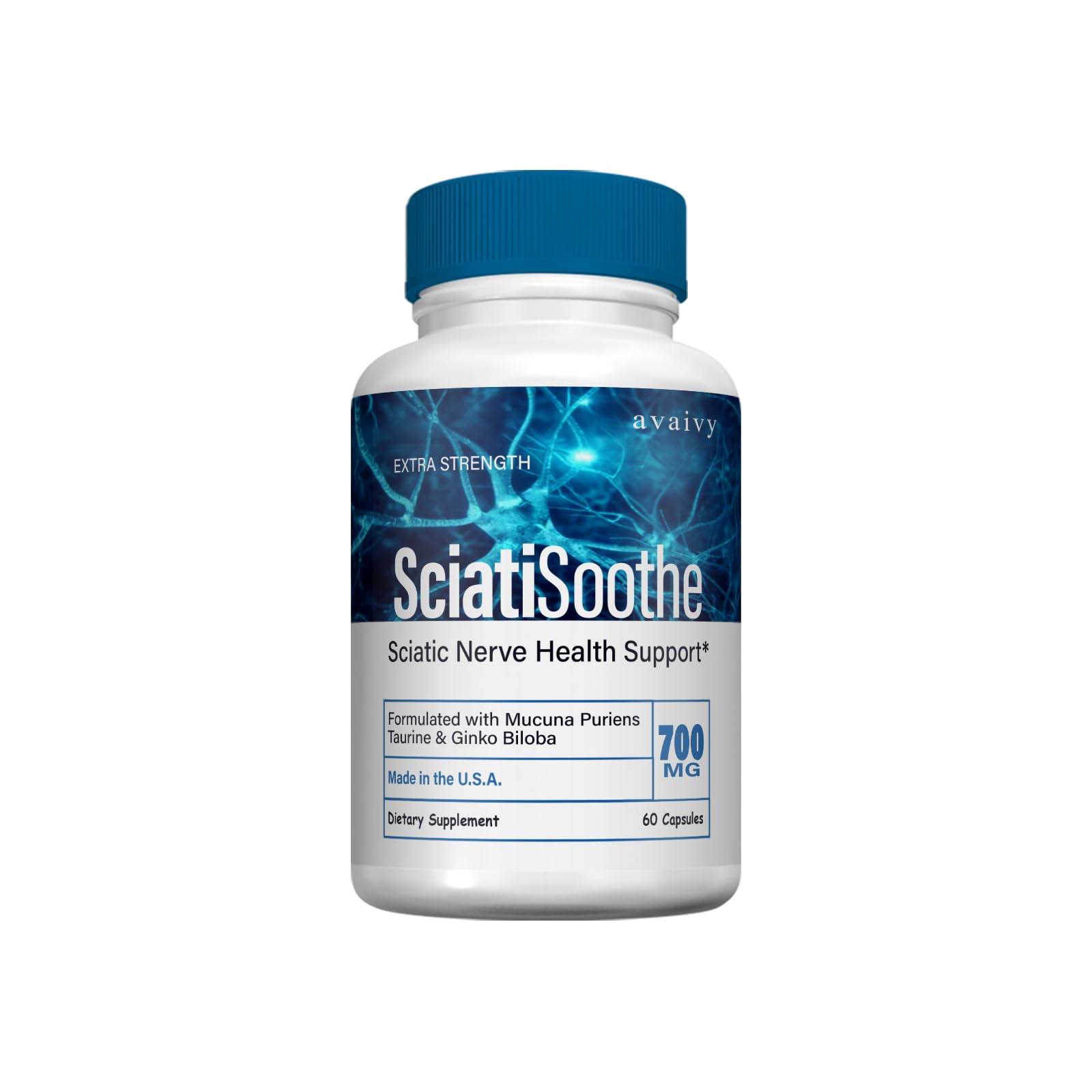 Avaivy SciatiSoothe Advanced Pill Formula Capsule 60 Capsules