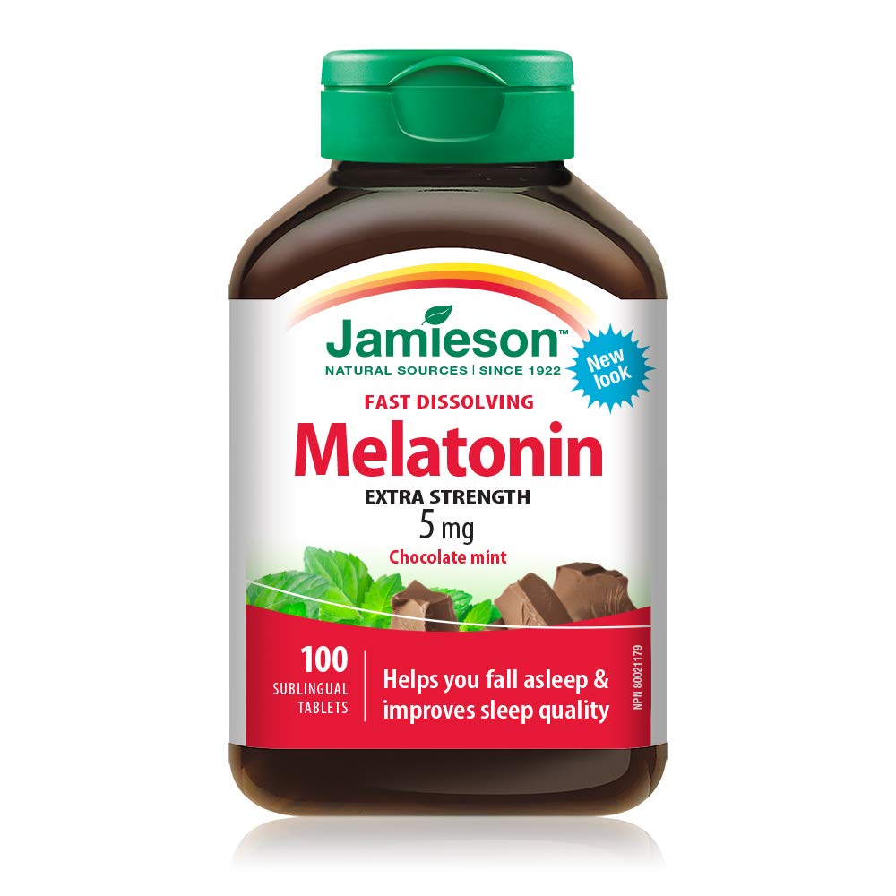 Jamieson Laboratories Melatonin 5mg Fast Dissolving Tablets 100 Count