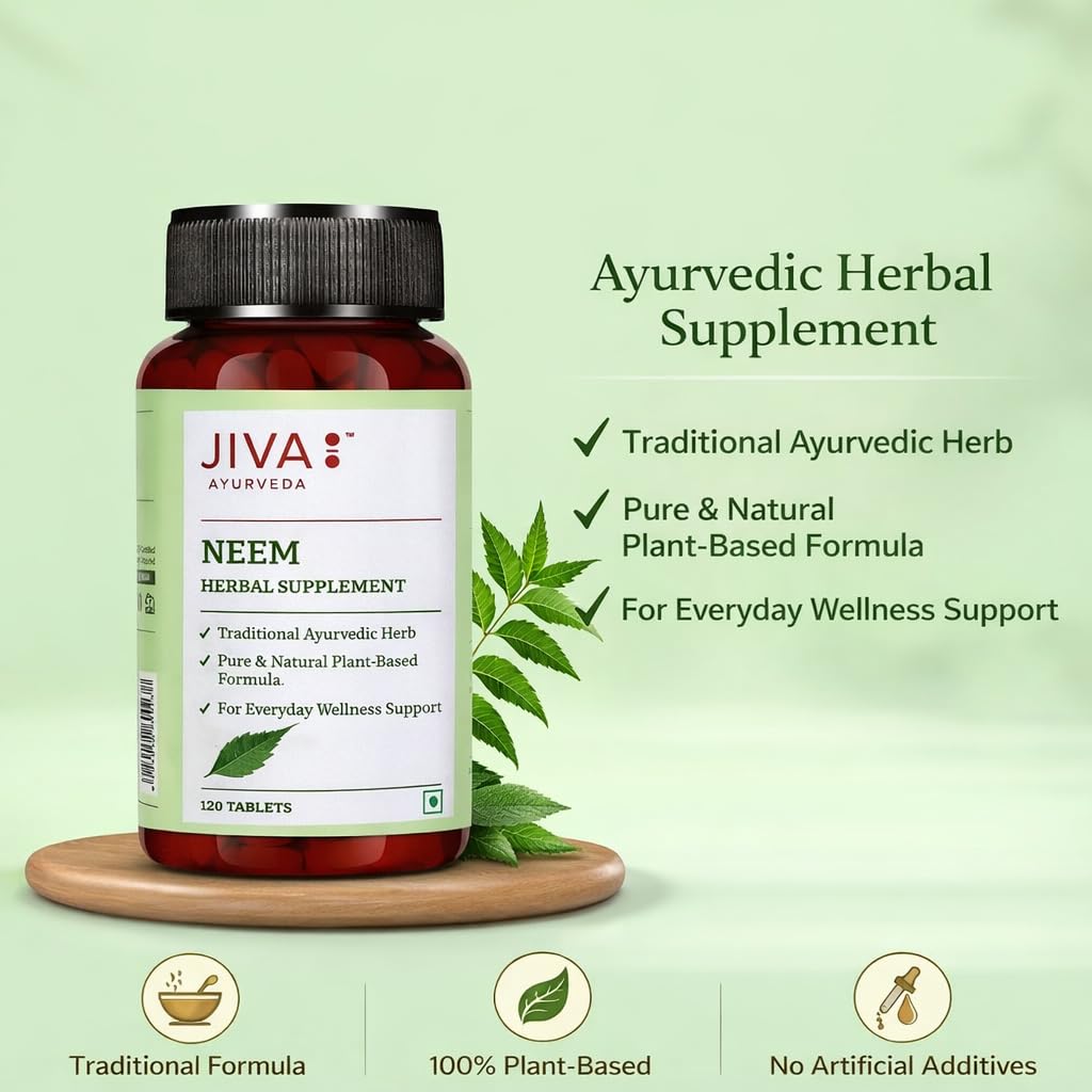 Jiva Ayurveda Neem Tablets 240 Tablets