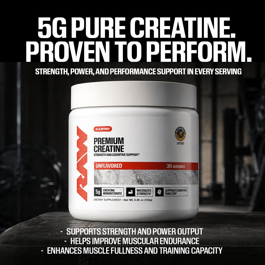 RAW Creatine Monohydrate Powder 17.64