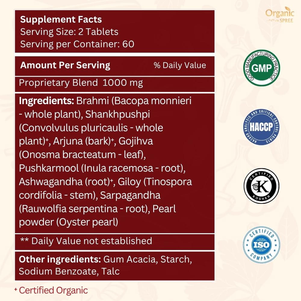 ORGANIC SPREE Mukta Vati 240 Tablets