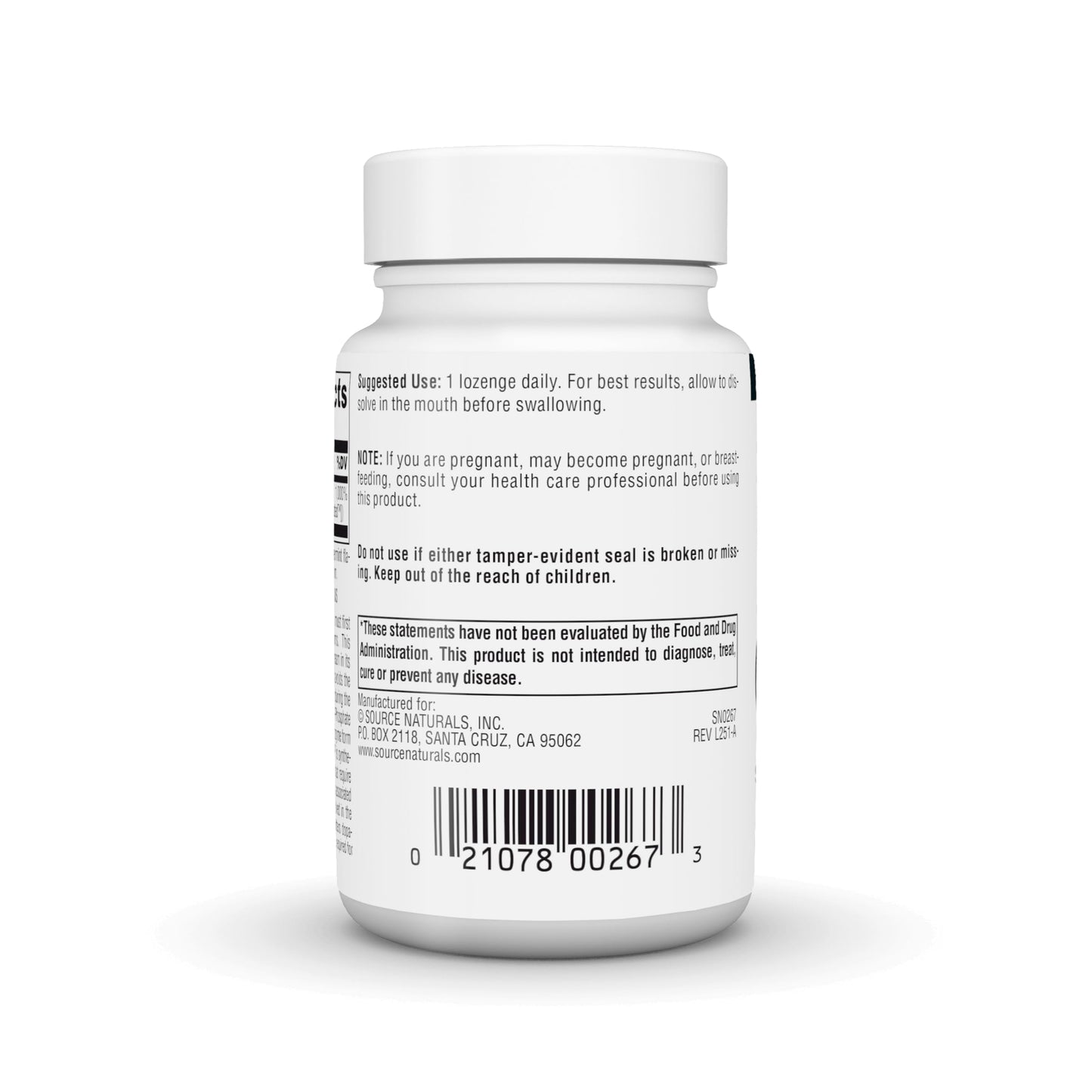 Source Naturals Coenzymated B-6, P-5 Pyridoxal-5 Phosphate Supports Amino Acid Metabolism, 25 mg, 120 Lozenges