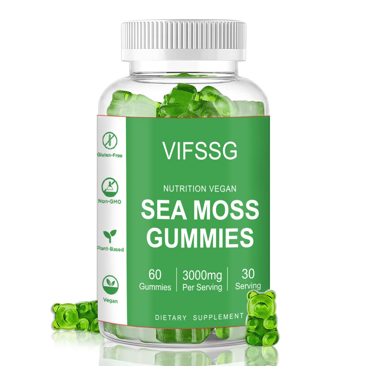 VIFSSG Sea Moss Gummies 60 Gummies