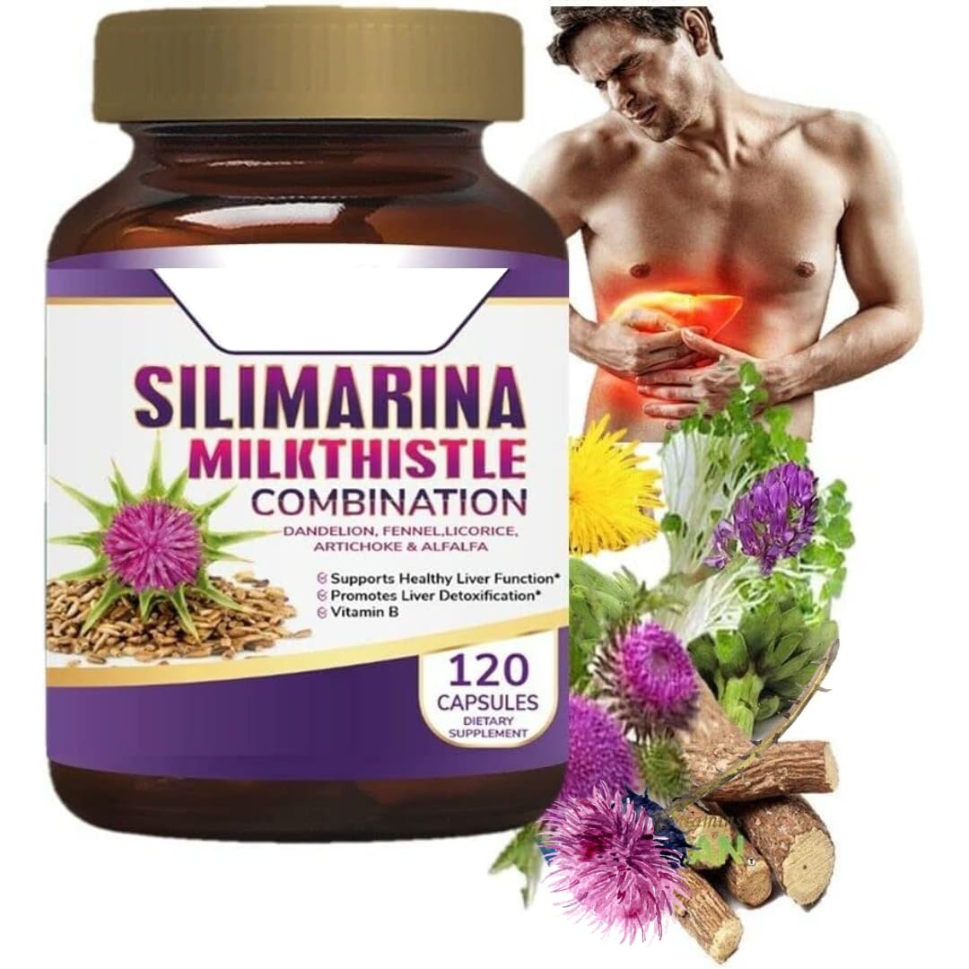 Generic Milk Thistle Herbal Supplement Capsule 1 Count