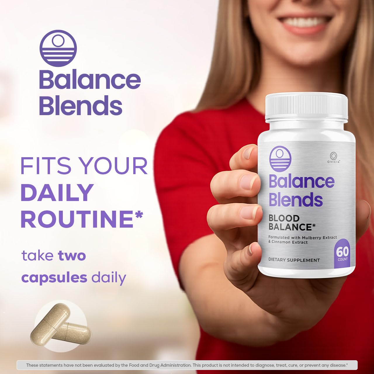 OVICIA Balance Blends Capsules 180 Capsules