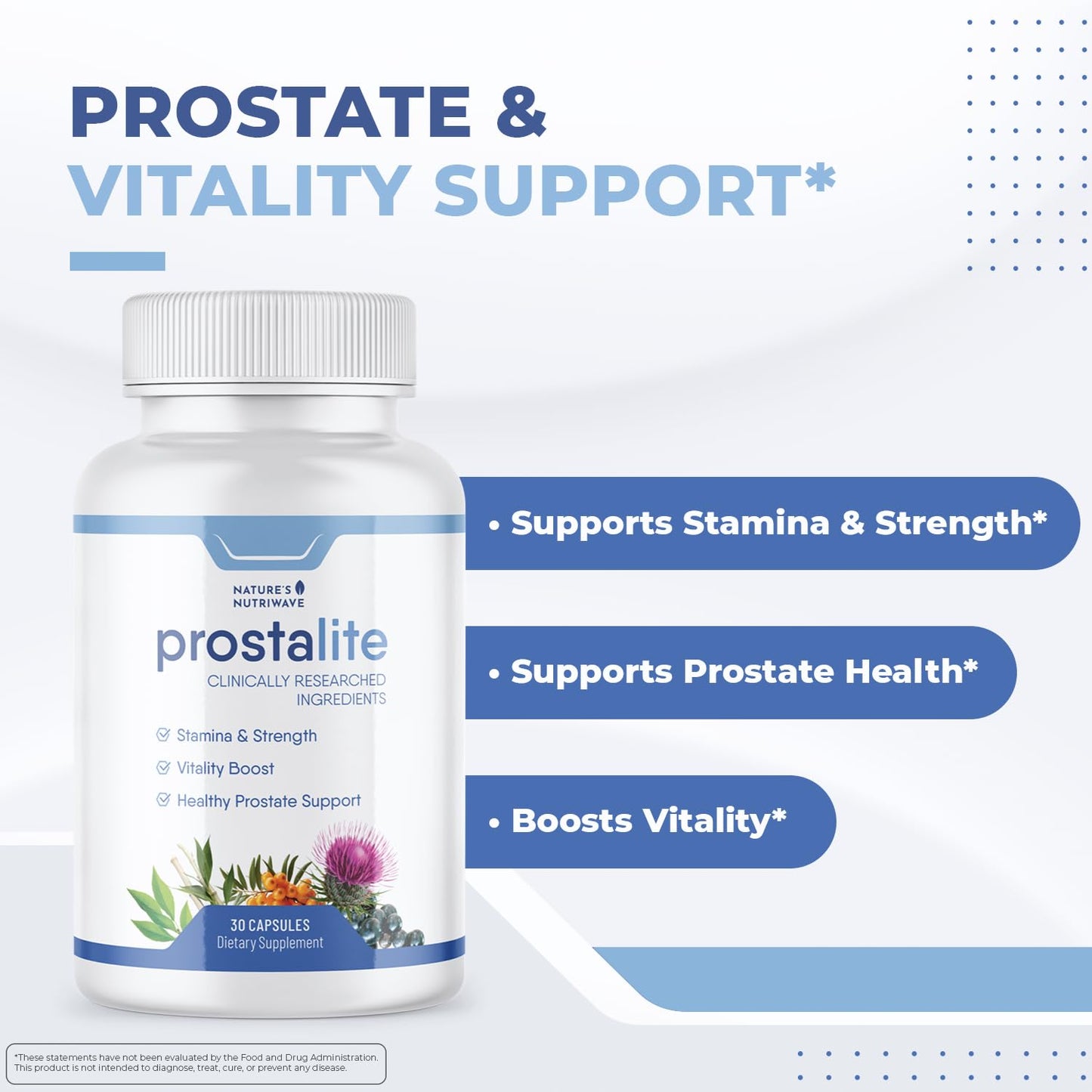 Nature’s NutriWave Prostalite Capsule 30 Count