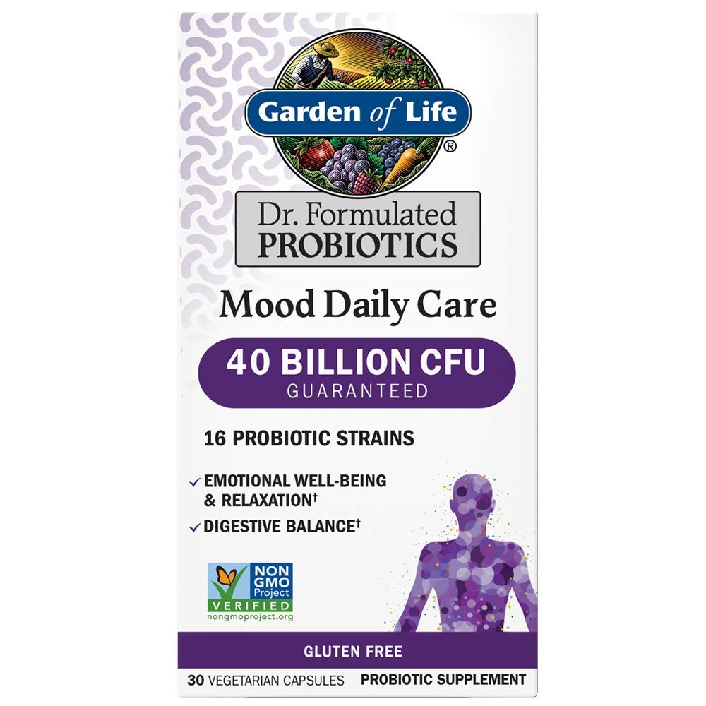 Garden of Life Mood Daily Care Probiotics 30 Capsules