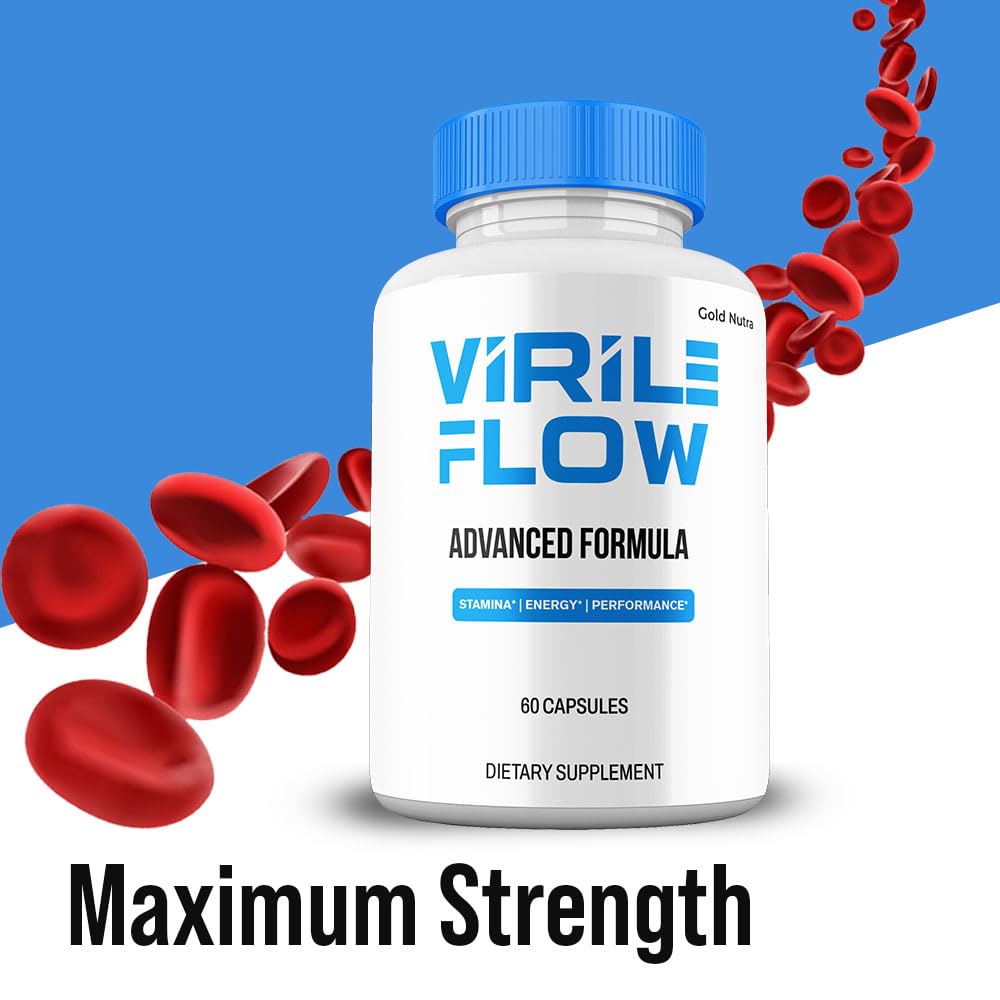 Gold Nutra Virile Flow Capsules, 3 Pack
