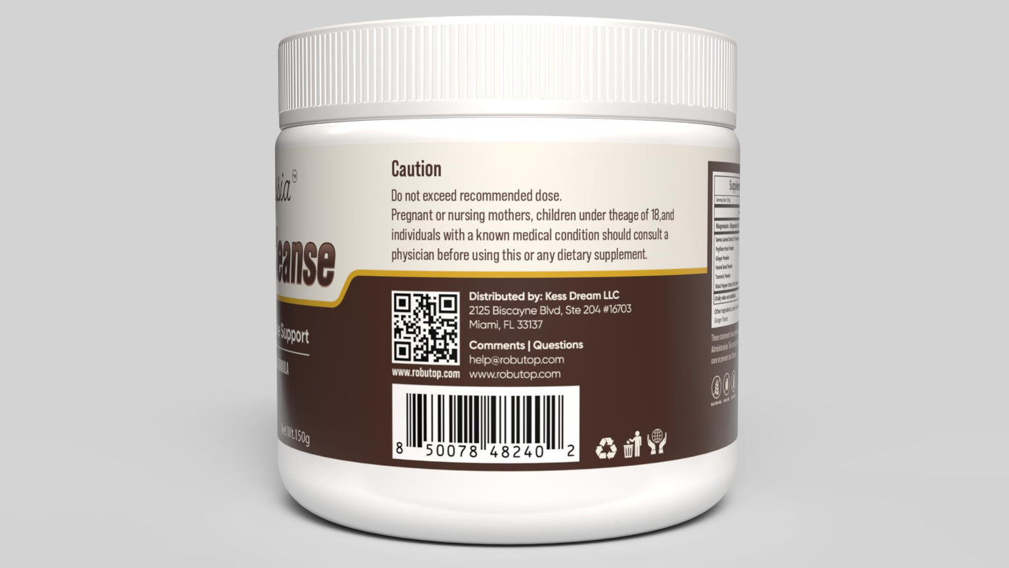 Robutop Slimessia Super Cleanse 15 Days Digestive Support, Complex Herbal Formula Powder 5.22 oz