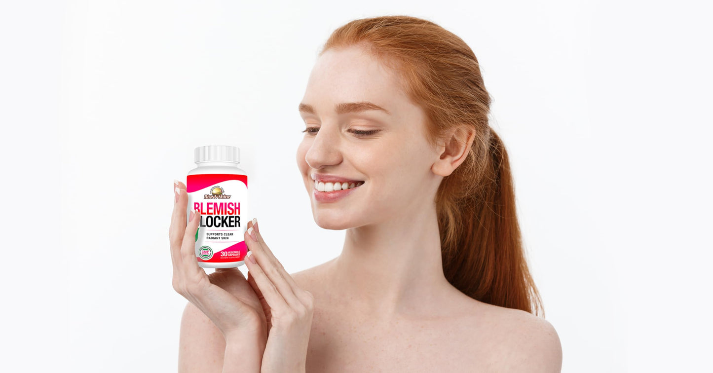 Rise-N-Shine Blemish Blocker Skin Clearing Supplement Capsule 30 Count