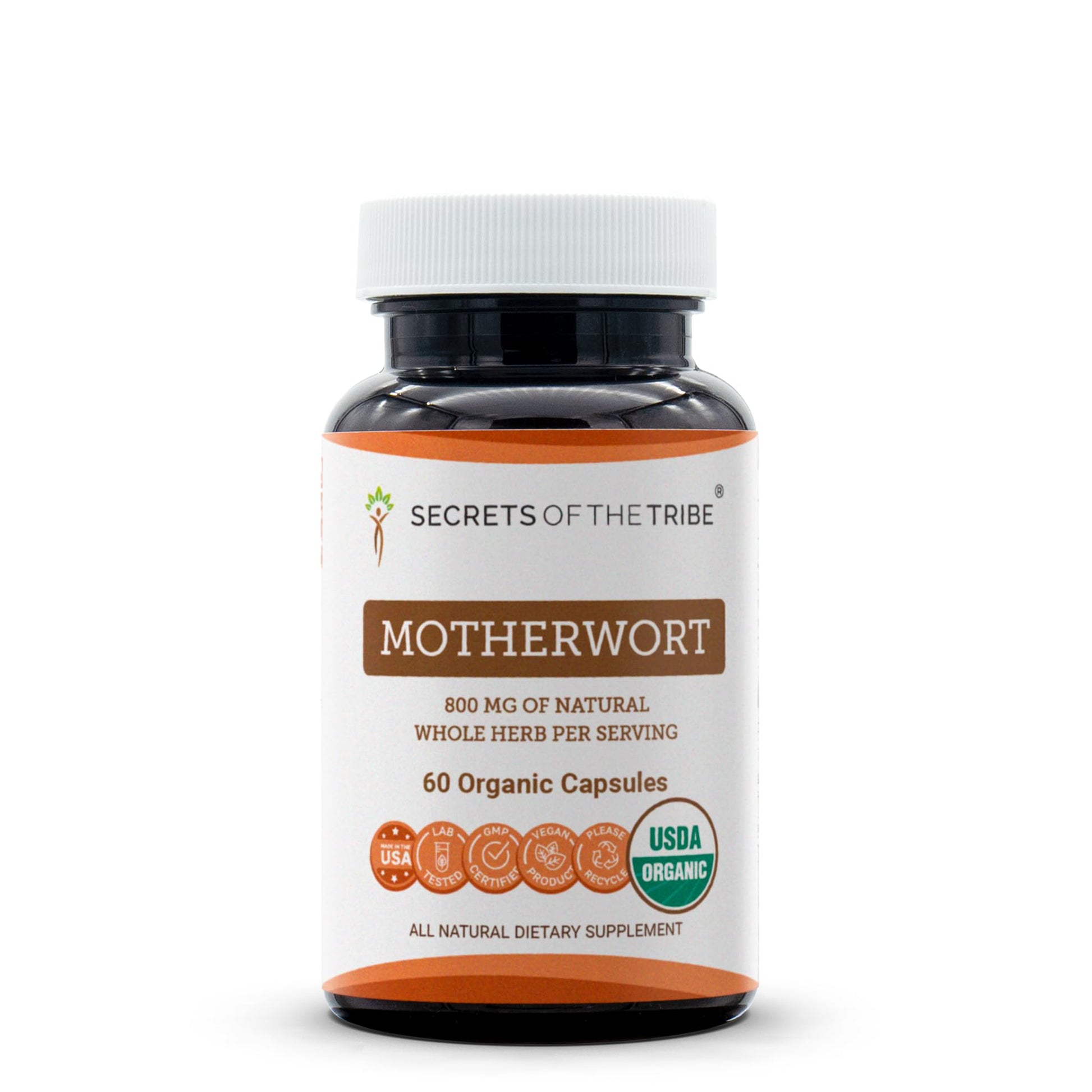 Secrets of the Tribe Motherwort Capsules 60 Capsules