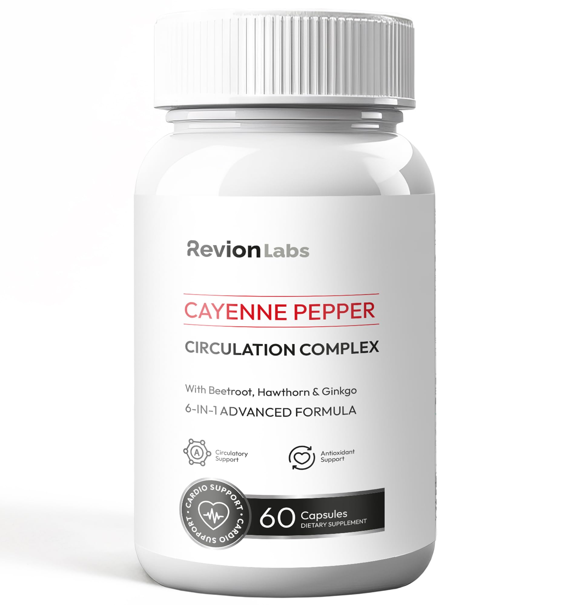 Revion LABS Cayenne Pepper Capsule 1 Count