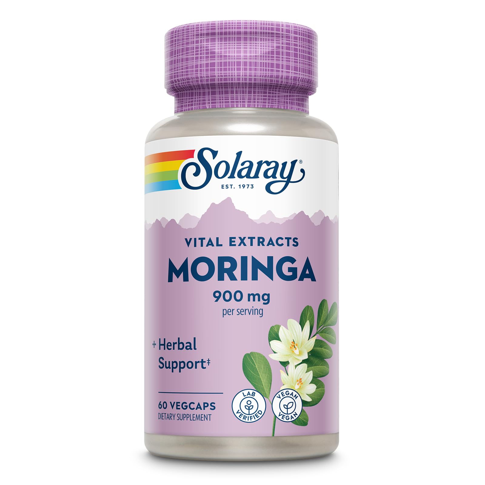 Solaray Moringa Capsules 900 mg 60 Capsules