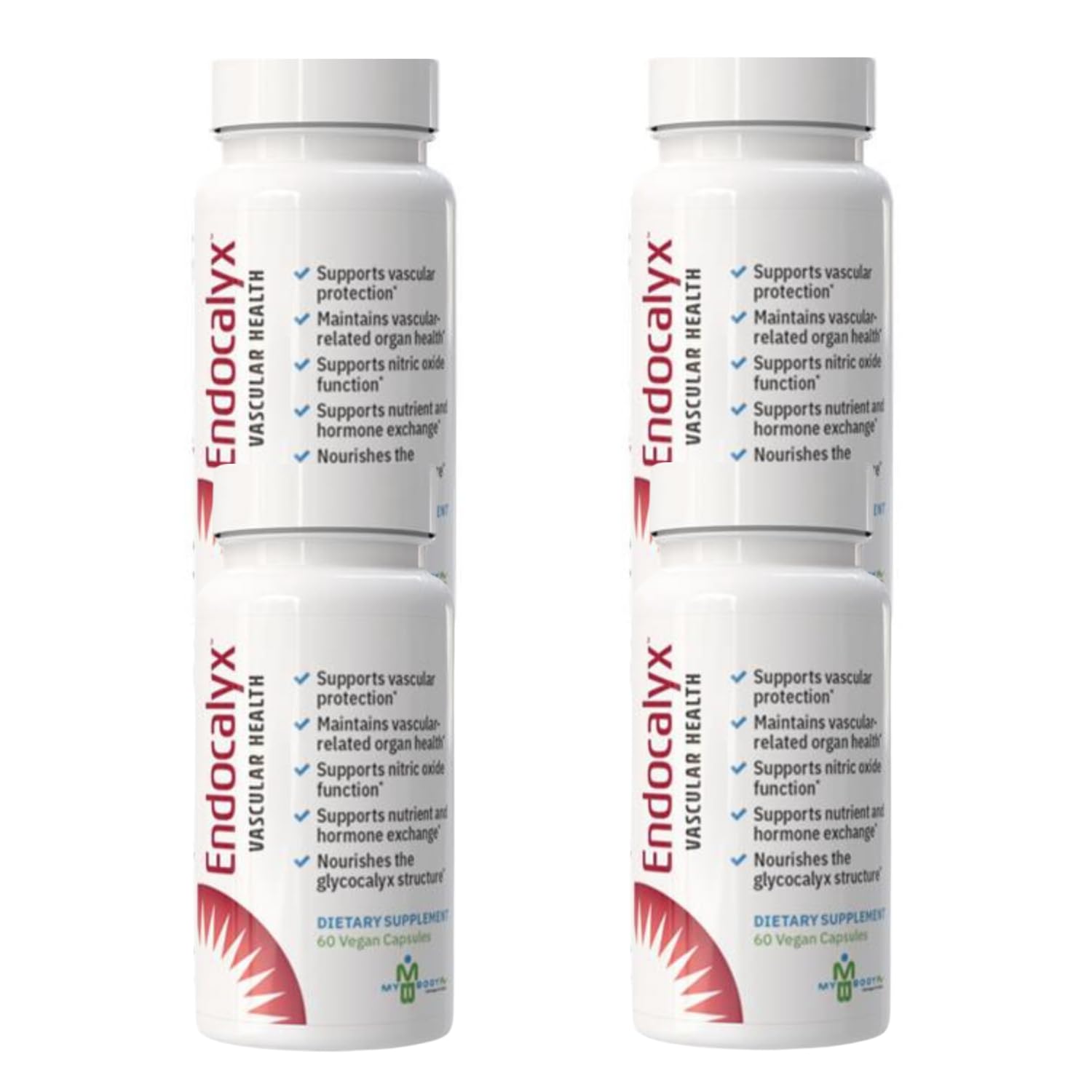 MYBODYRX Endocalyx Supplement - Endothelial Glycocalyx Support, 60 Capsules