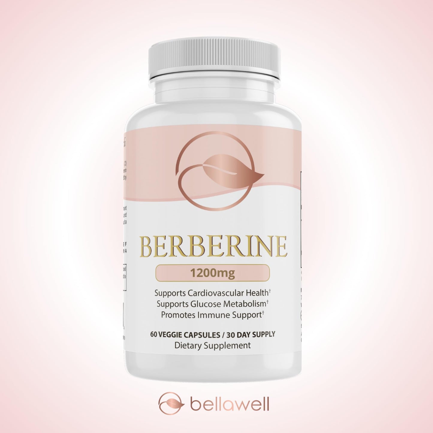 BELLAWELL Berberine 1200mg – Advanced Metabolic & Digestive Support Health, 60 Capsules