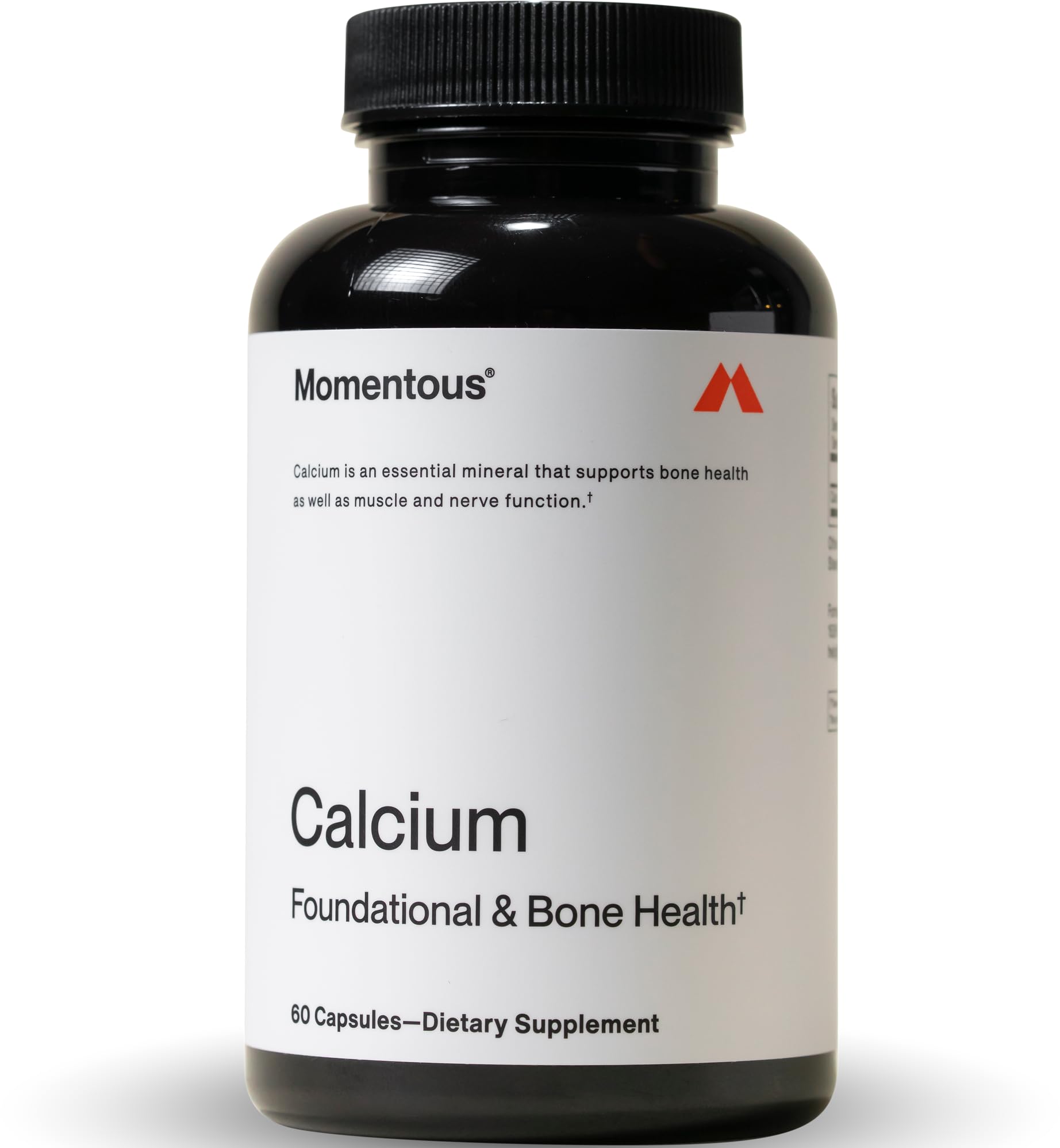 Momentous Calcium with DimaCal Supplement 250 mg Capsules, 60 Count