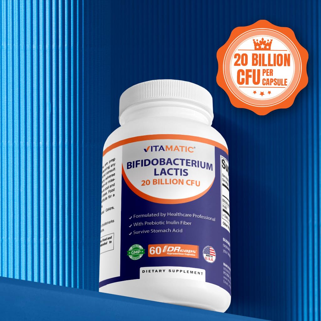 Vitamatic Bifidobacterium lactis Capsule 120 Count