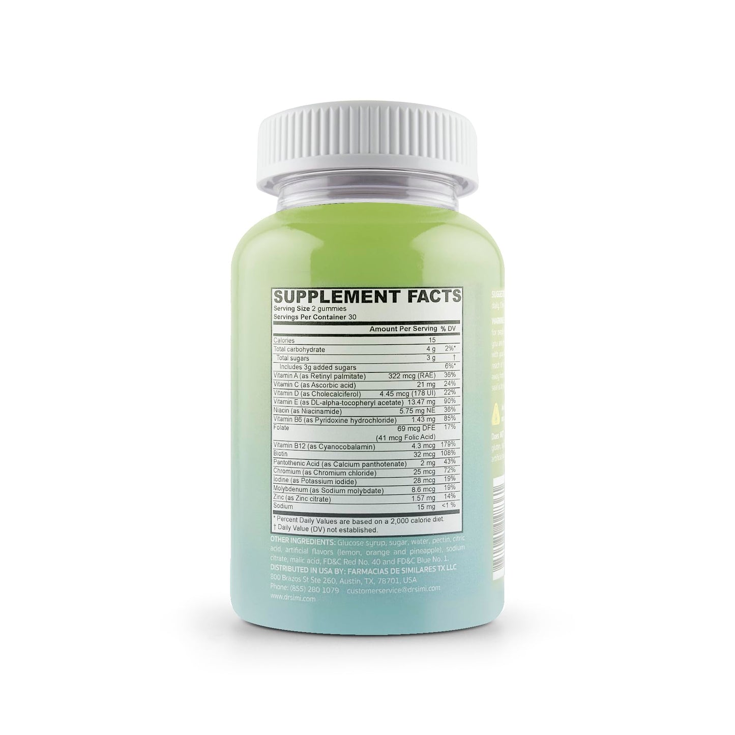MULTI GOMI Dr. Simi Vitamins and Minerals Gummy Supplements 60 Count