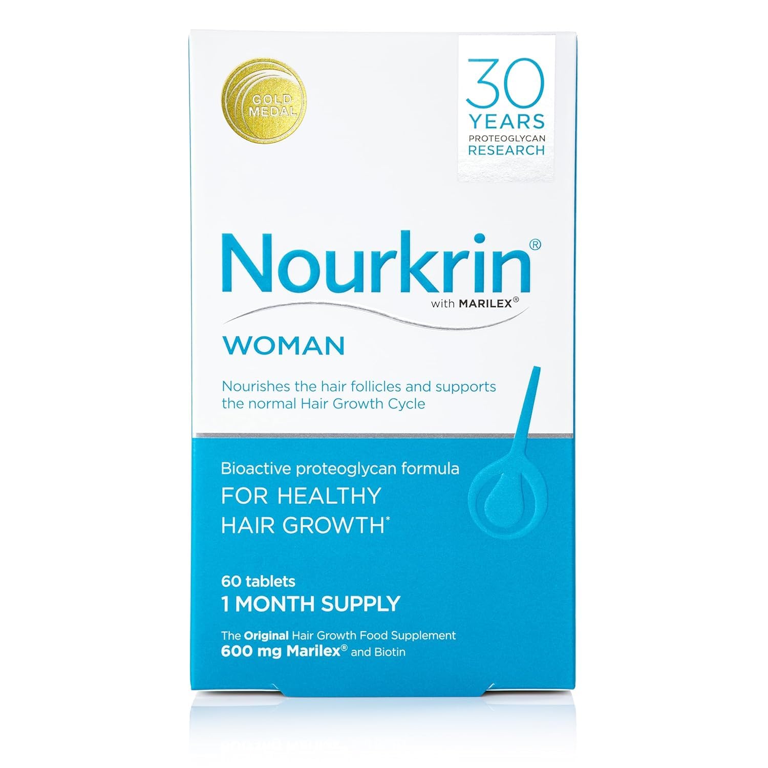 Nourkrin Nourkrin Woman Tablet 60 Count