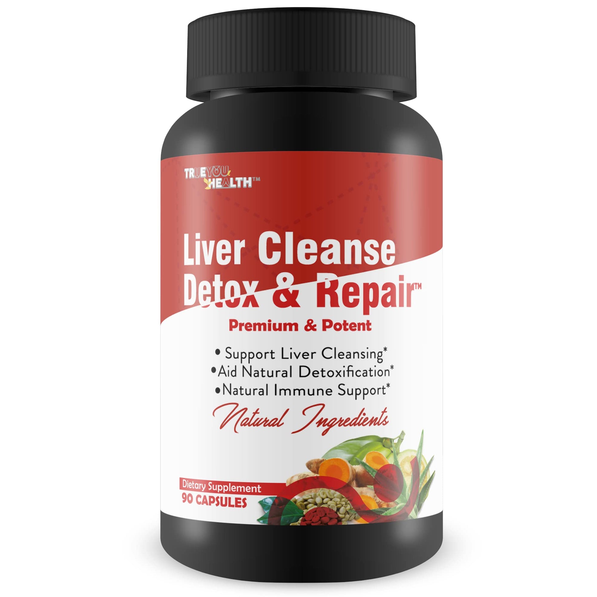 Generic Liver Cleanse Detox & Repair - Liver, Kidney & Colon Cleanse - Herbal Liver Support Capsule, 1 Count