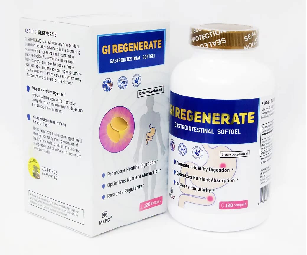 Mebo Life Science GI Regenerate Softgels 120
