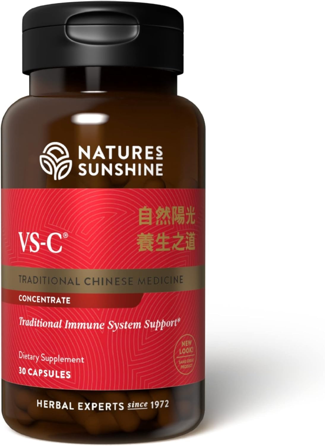 Nature's Sunshine VS-C TCM Concentrate Capsules 30 Count