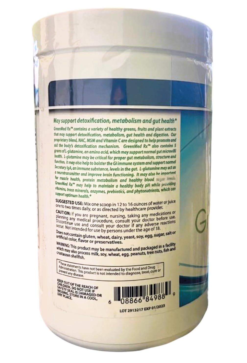 Taylor MD GreenMed Rx Physician Formulated Clinically Tested Powder 8.6 Ounce