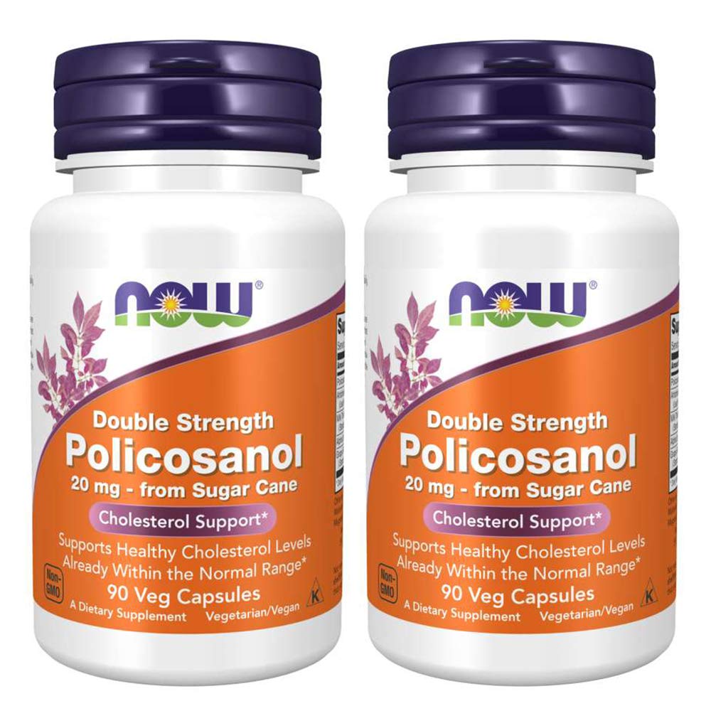 NOW Foods Policosanol Double Strength Capsules 180