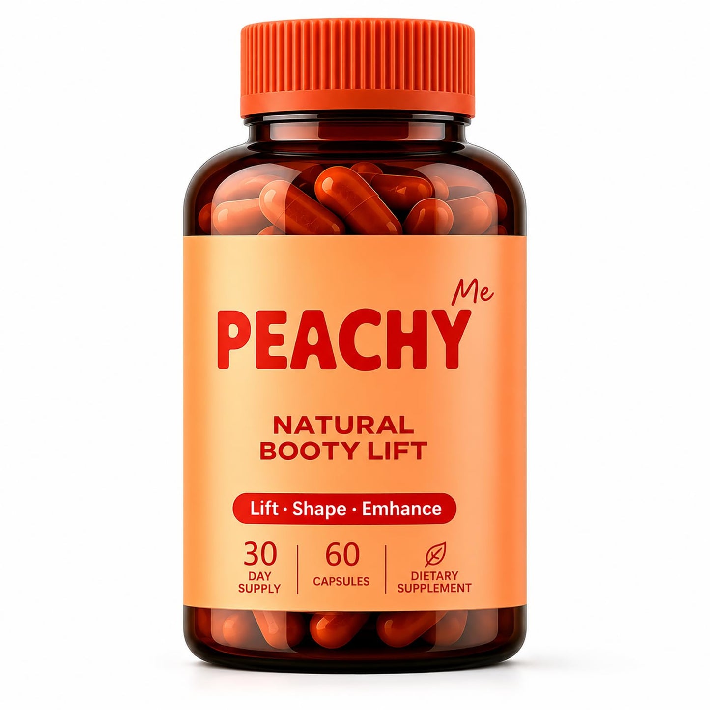 A Better You Peachy Me Curvy Support Capsules 60 Count