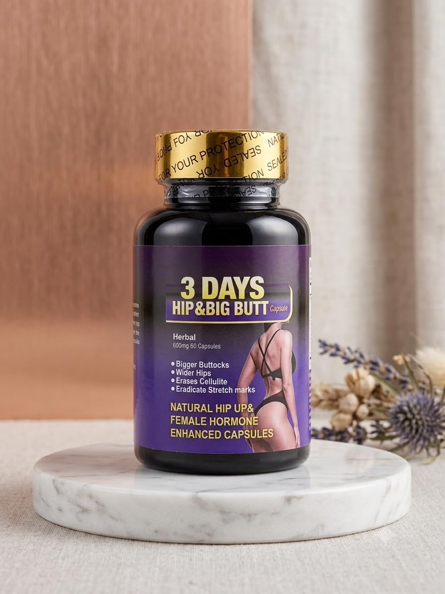 Generic 3 Days Natural Hip Enhanced Butt Enlargement Powder 1 Ounce