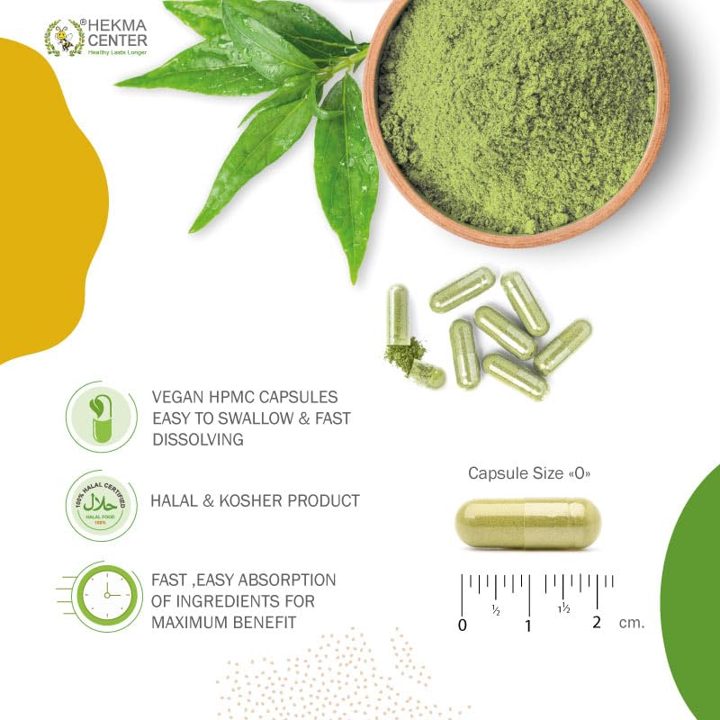 Hekma Center Moringa Oleifera Leaves Capsules 100