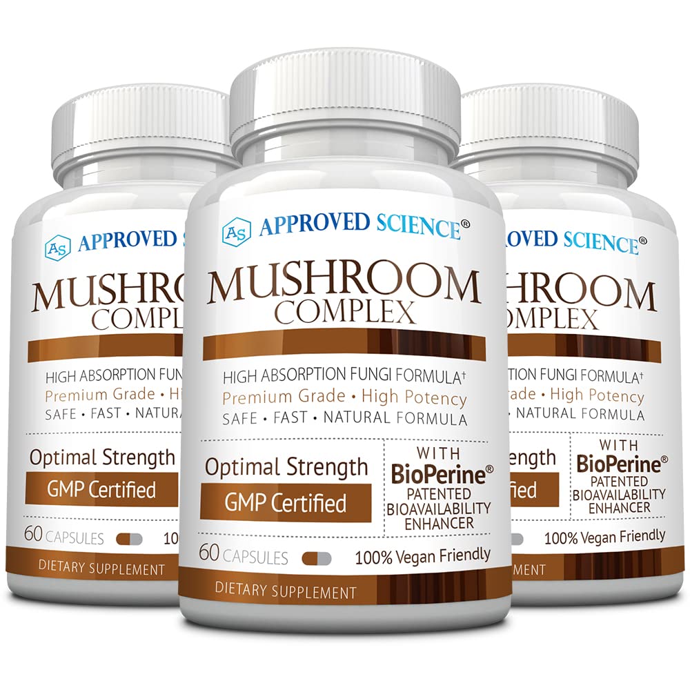 Approved Science Mushroom Complex Capsule 120 Capsules
