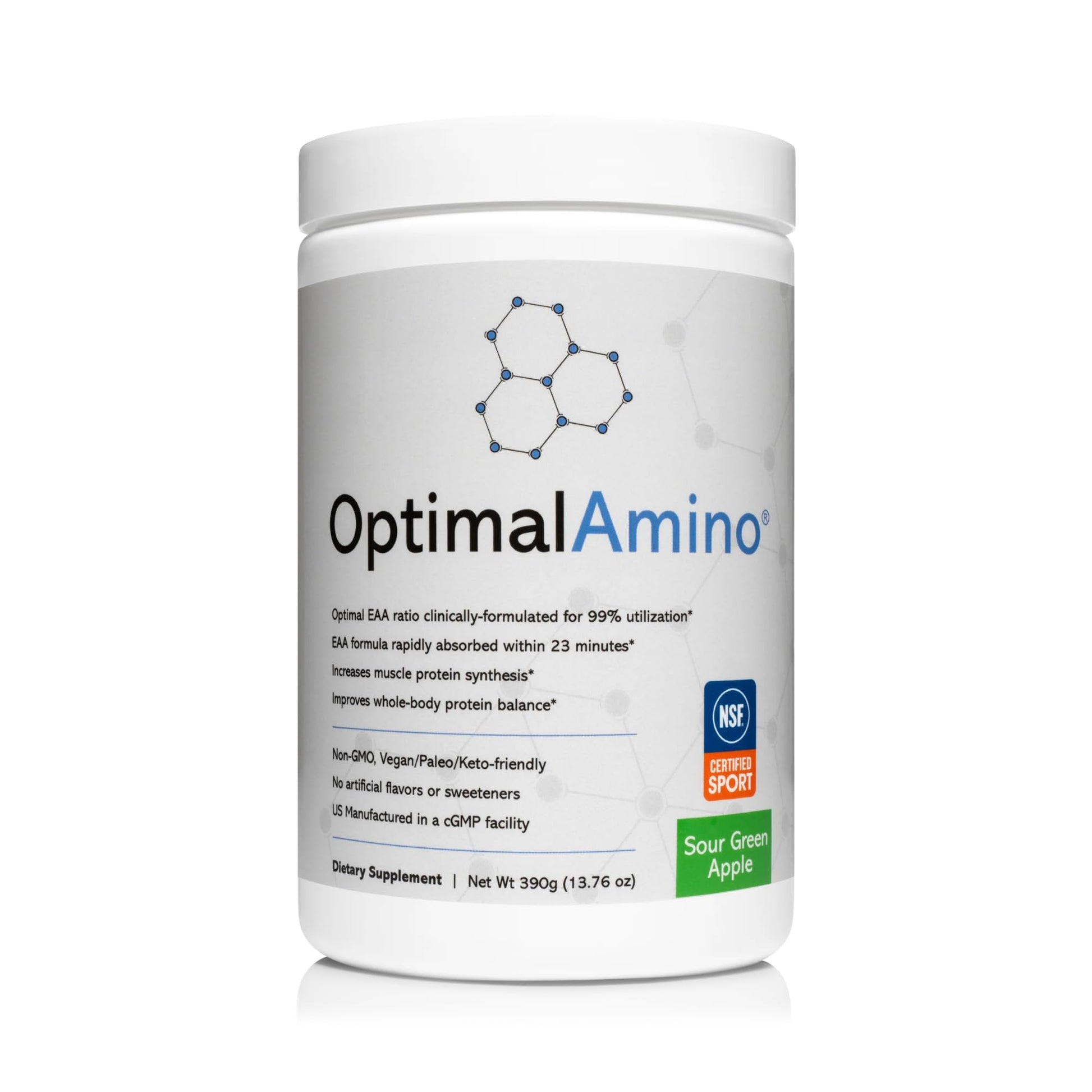 OptimalAmino Amino Acid Powder, 13.76 oz