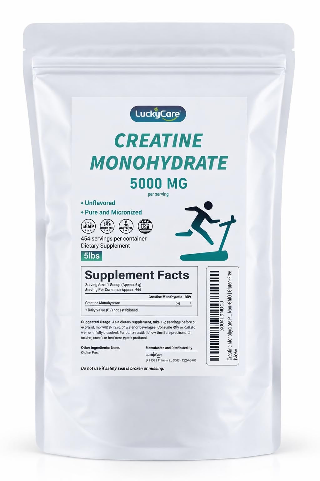 Luckycare Creatine Monohydrate Powder 80