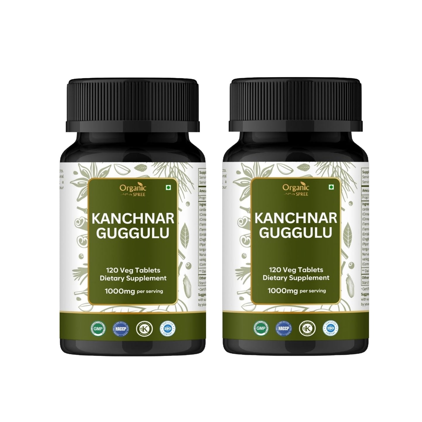 ORGANIC SPREE Kanchnar Guggulu 240 Tablets