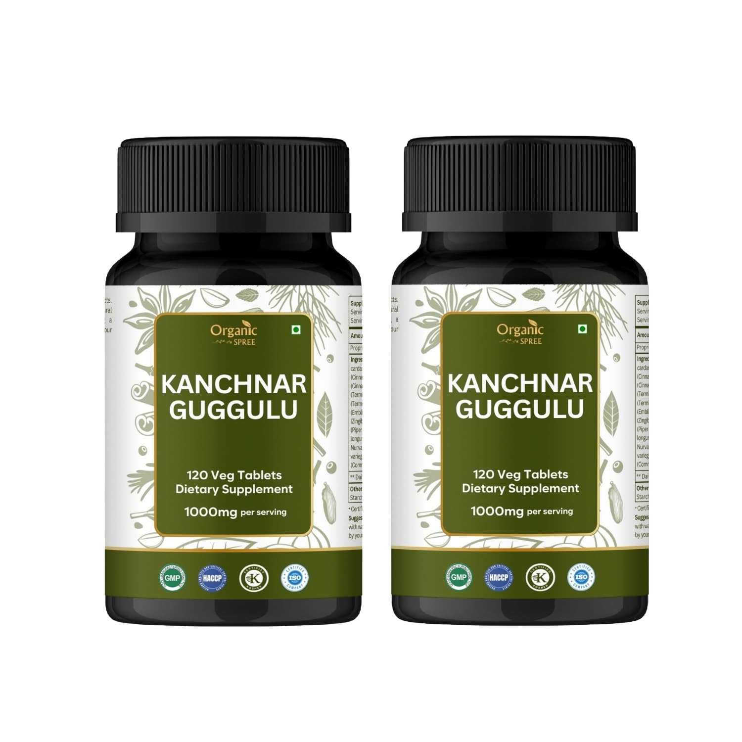 ORGANIC SPREE Kanchnar Guggulu 240 Tablets