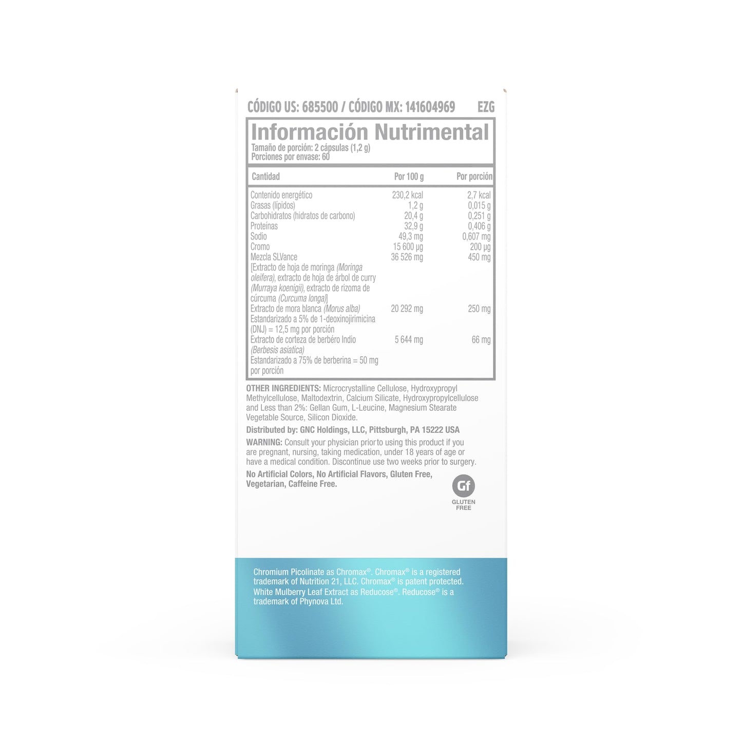 GNC Total Lean GlucaTrim Supplement 120 Capsules