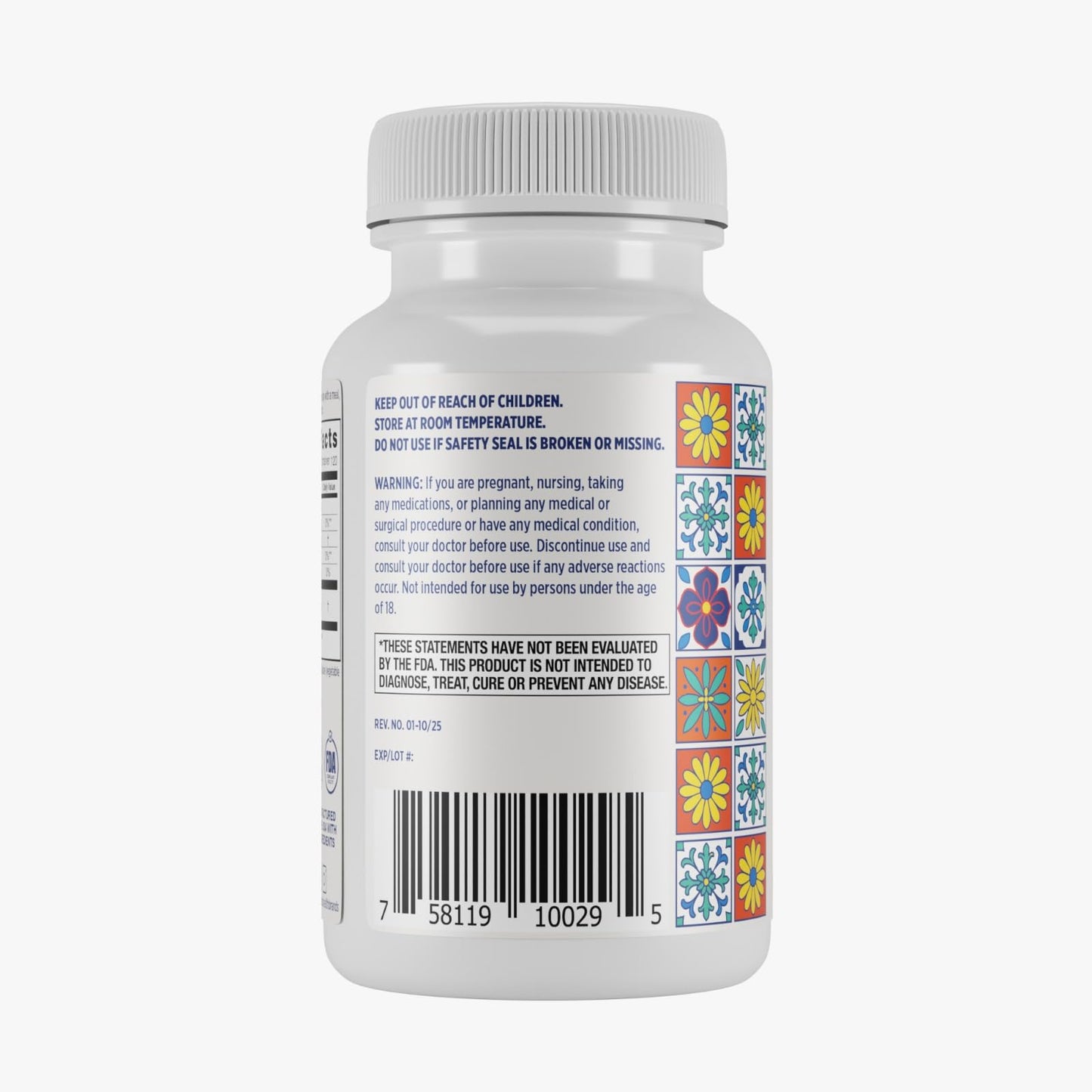 Basic Brands Pura Salud Pureflex Glucosamine Sulfate 500mg Capsule 120 Capsules
