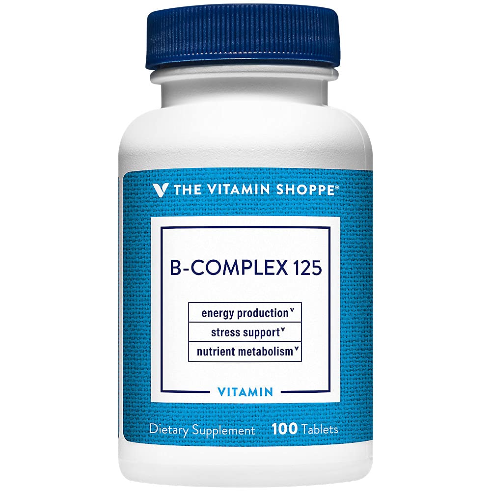 The Vitamin Shoppe Vitamin B-Complex Tablet, 100 Tablets