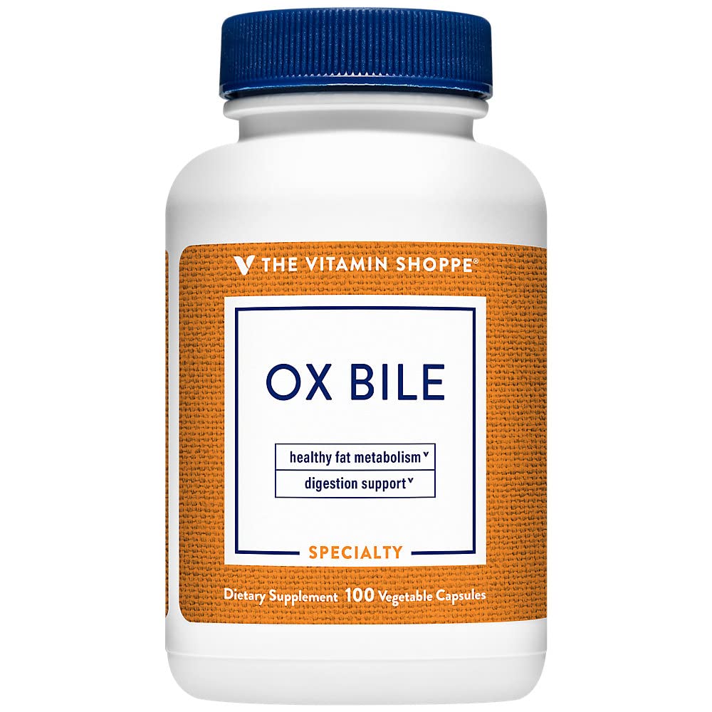 The Vitamin Shoppe Bile (Bovine) Capsule, 100 Count