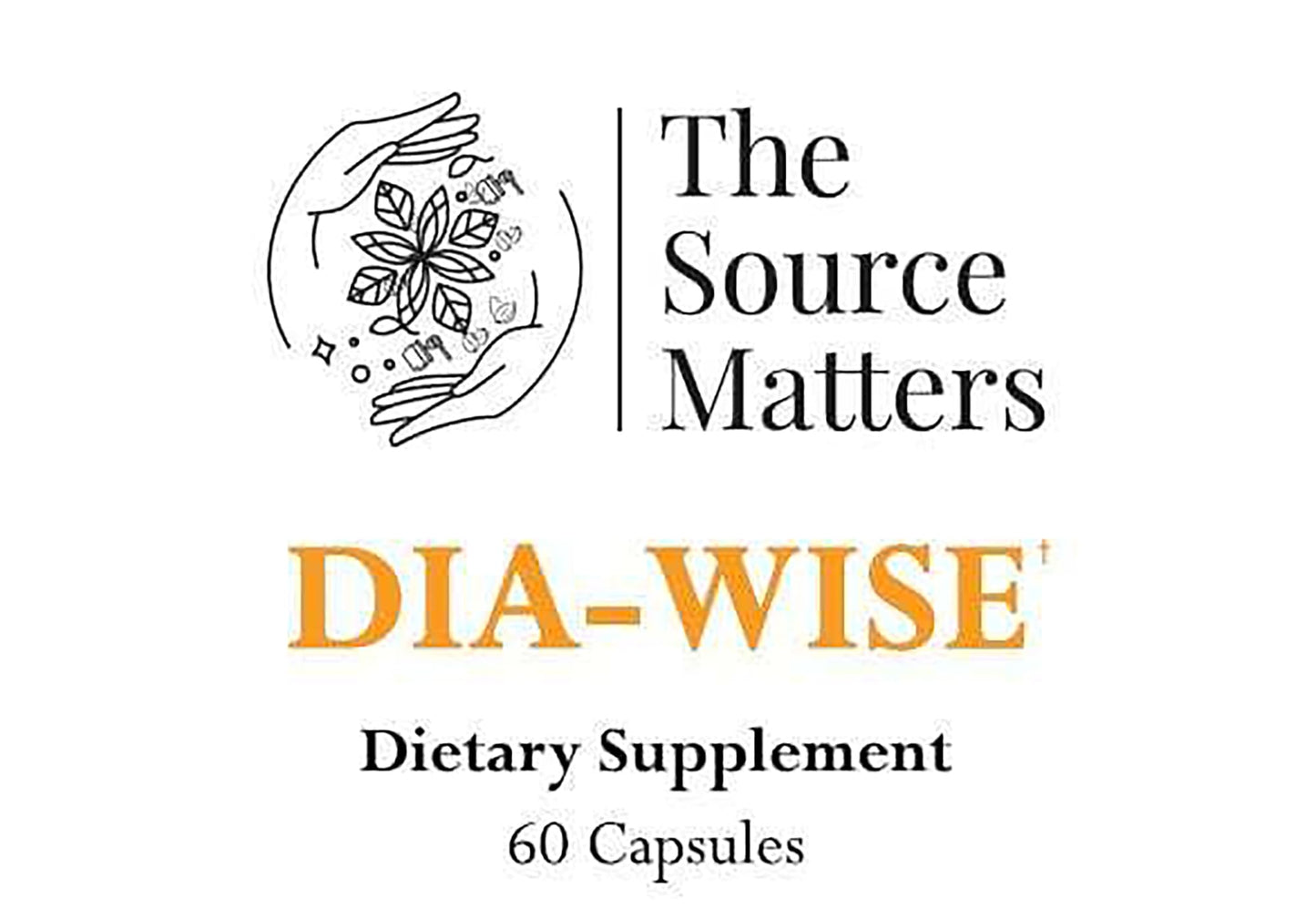 The Source Matters Dia-Wise Metabolic Health Supplement 60 Capsules