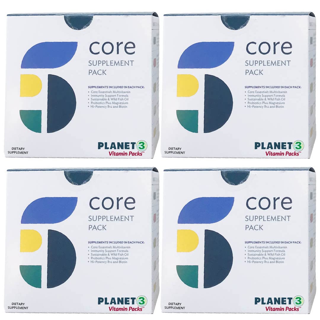 Planet 3 Vitamin Packs Capsules, 120 Count