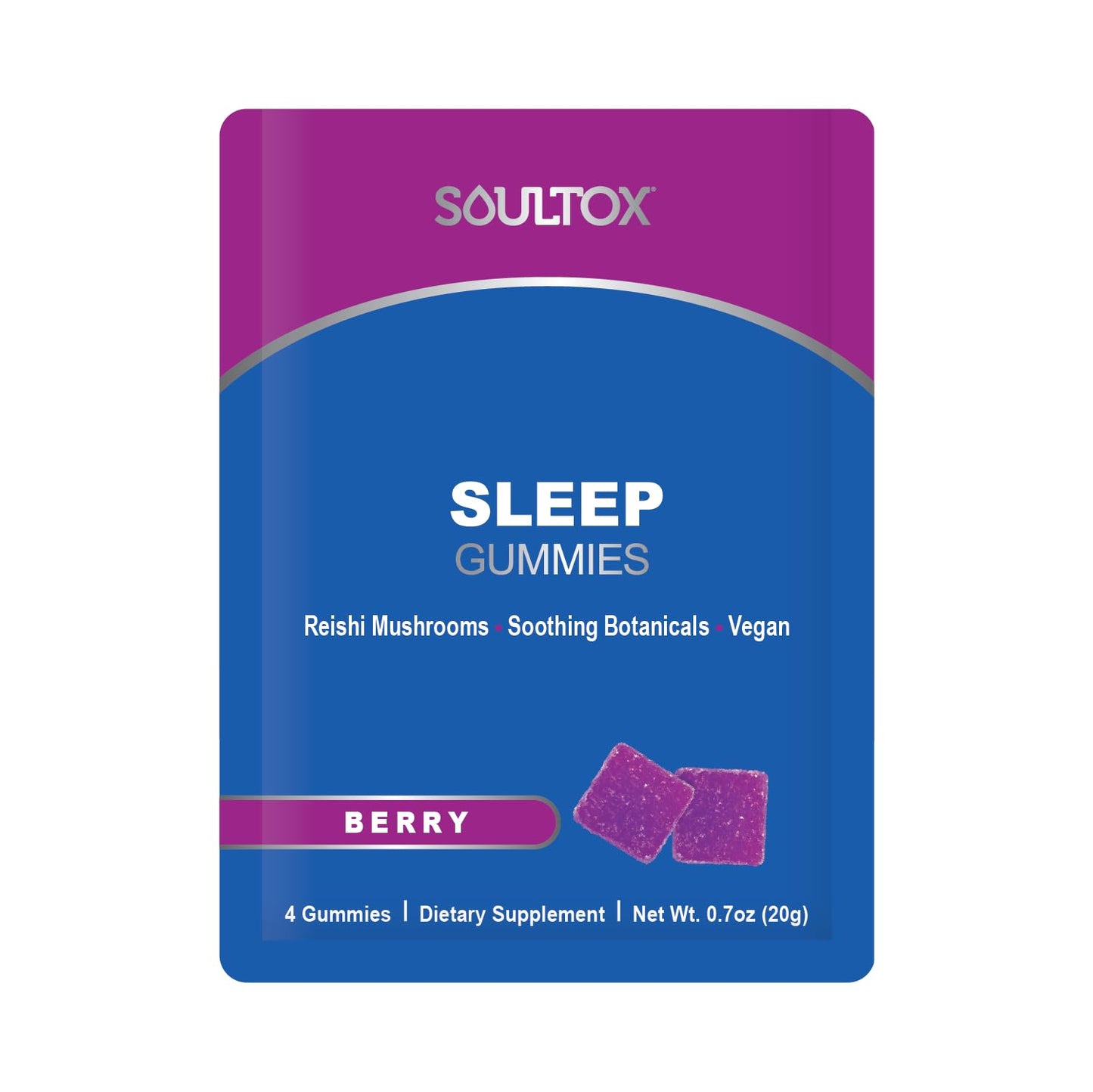 Lucky Soul Reishi Mushroom Gummy 1 Pack of 10