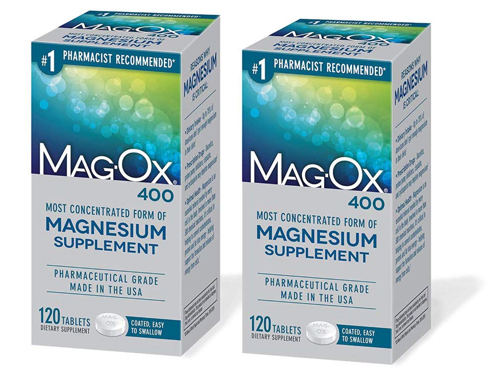 Mag-Ox 400 Magnesium Oxide Tablets, 240 Count