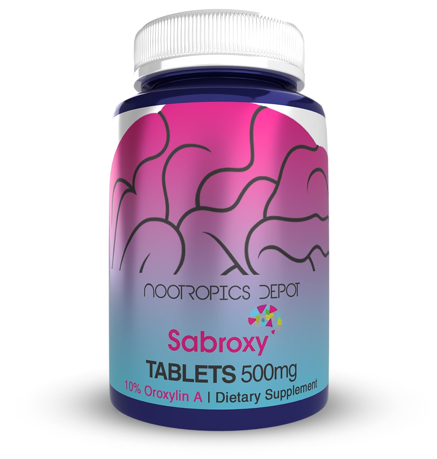 Nootropics Depot Sabroxy Tablets 500mg, 30 Count